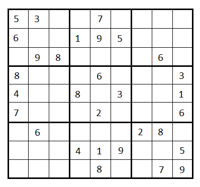 Sudoku həlli