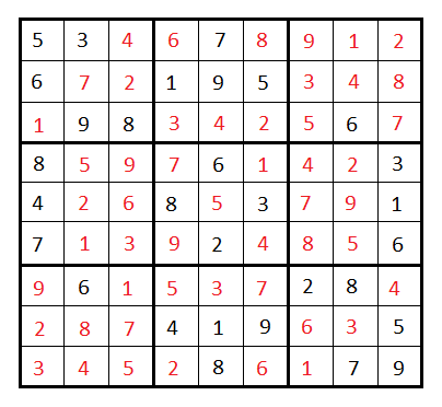 Dev C++ Sudoku Code