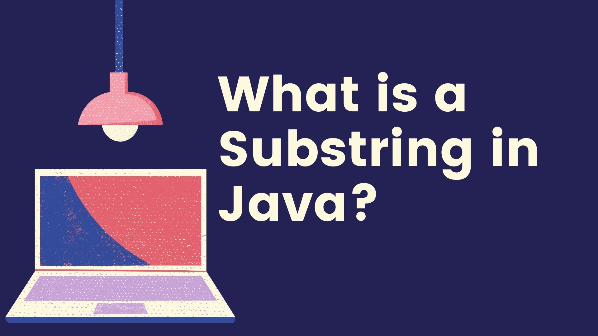 Java-da bir Substring nədir