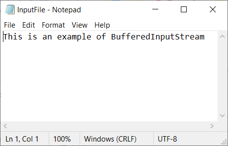 BufferedOutputStream in Java