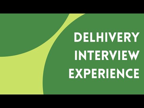 Delhivery-intervjufrågor
