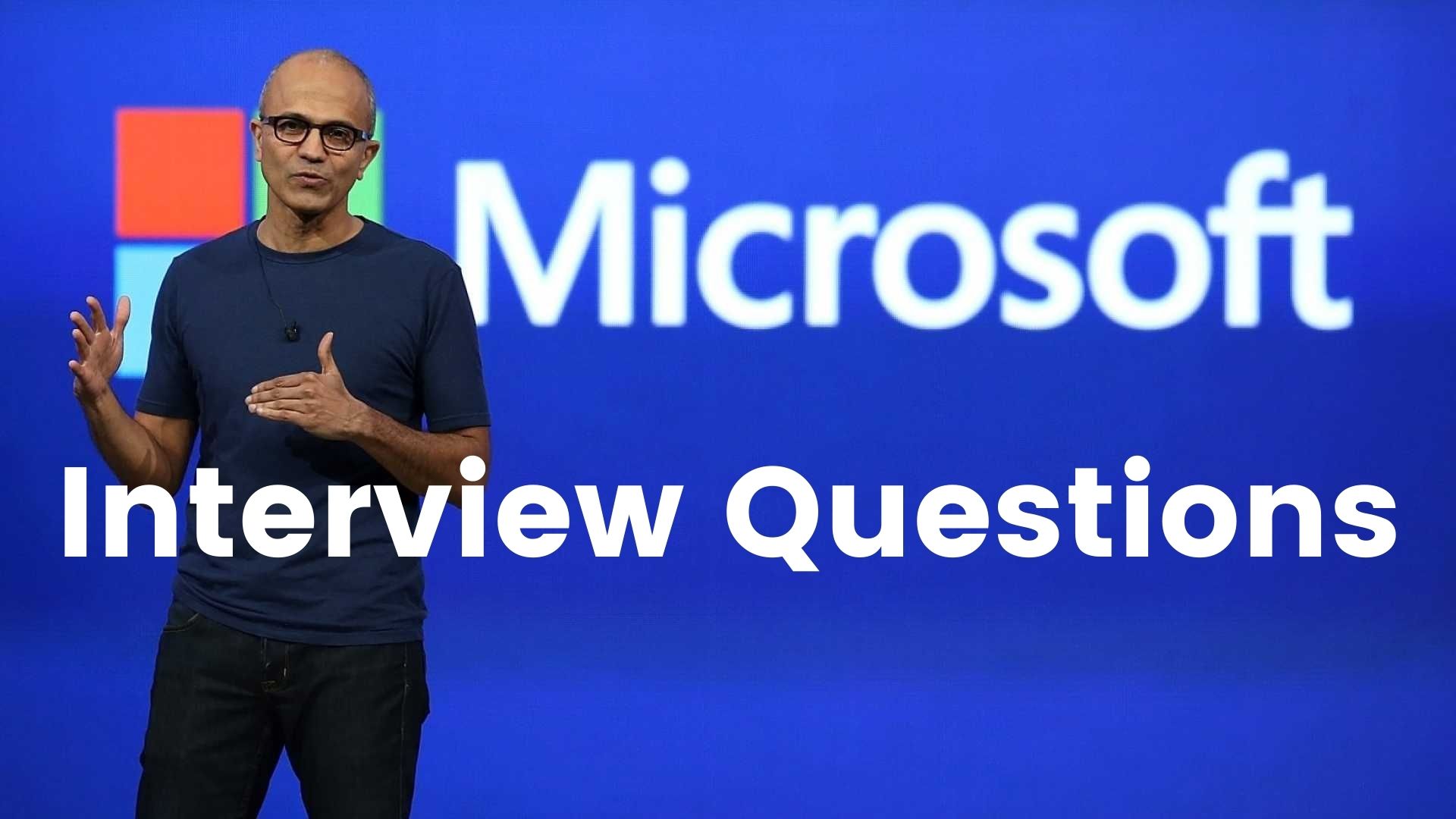 Microsoft 인터뷰 질문
