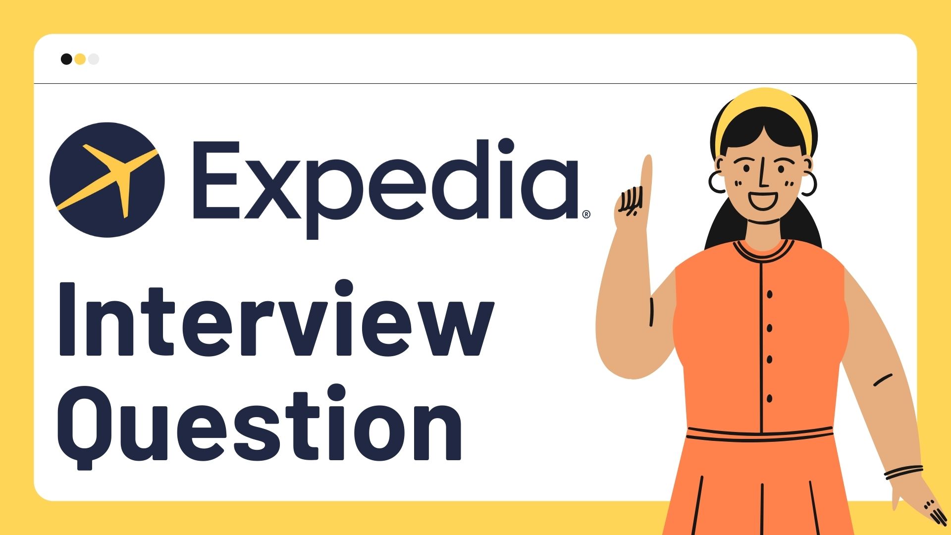 คำถามสัมภาษณ์ของ Expedia
