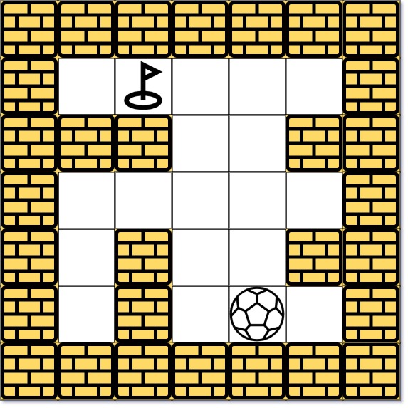 راه حل Maze III LeetCode