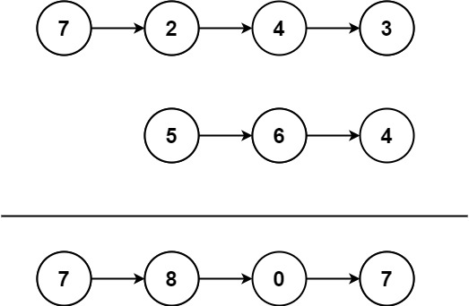 Ավելացնել երկու թվեր II Leetcode լուծում
